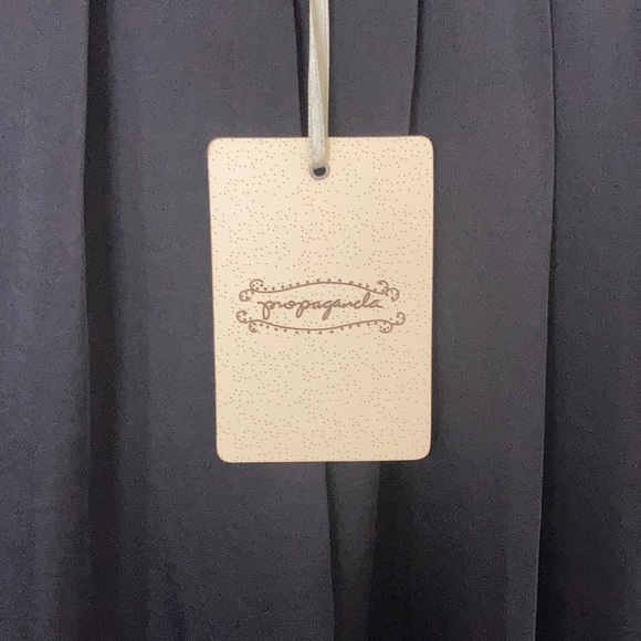 New - black Propaganda maxi skirt with tags. - Picture 2 of 4